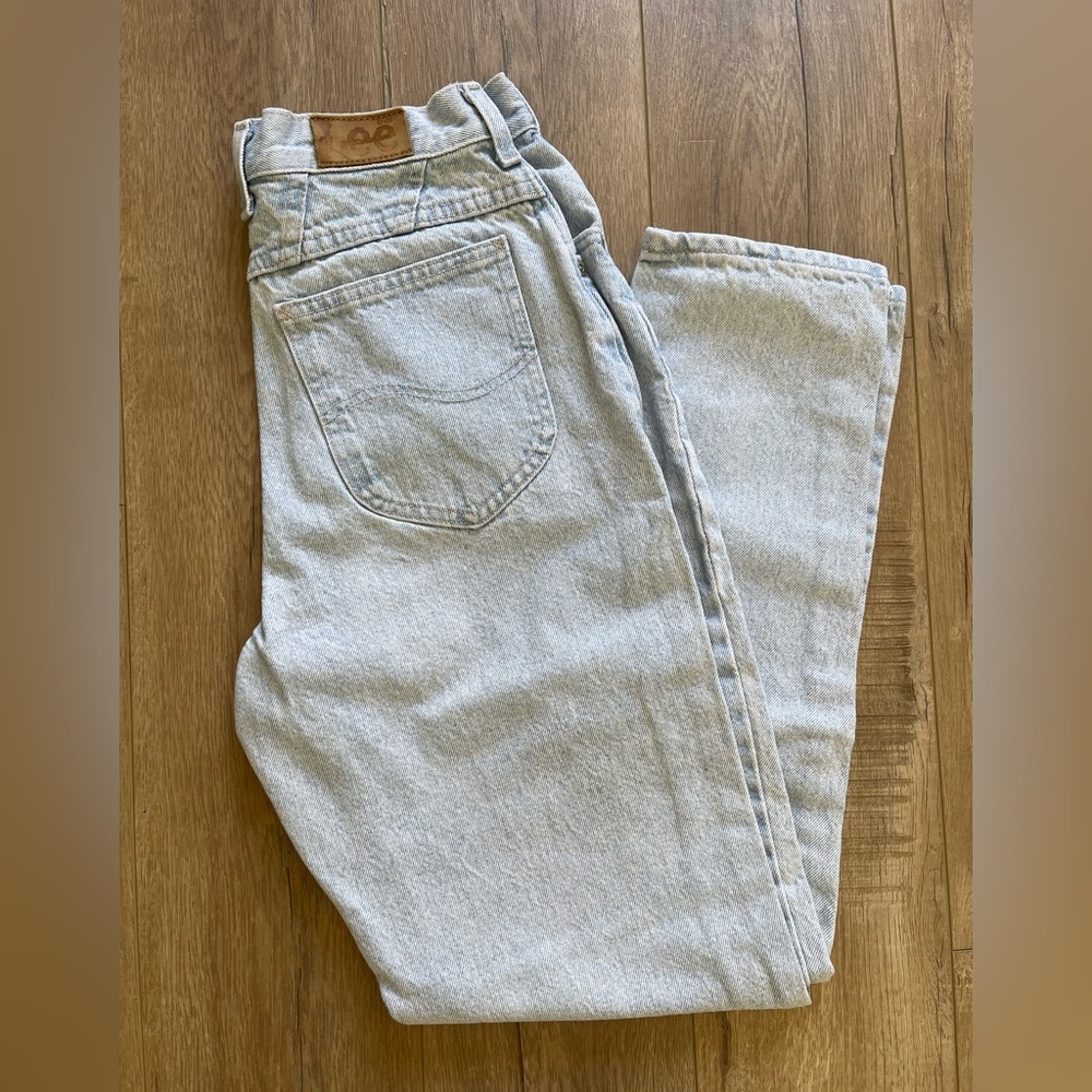 vintage Lee high waisted mom jeans